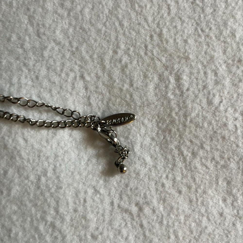 ‘Funky’ Silver Tone w/ Crystals & Charms by Avenue - Picture 4 of 6